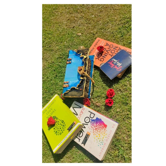 Handmade “Treasure Book” Decorative Bottle – Nautical Fantasy