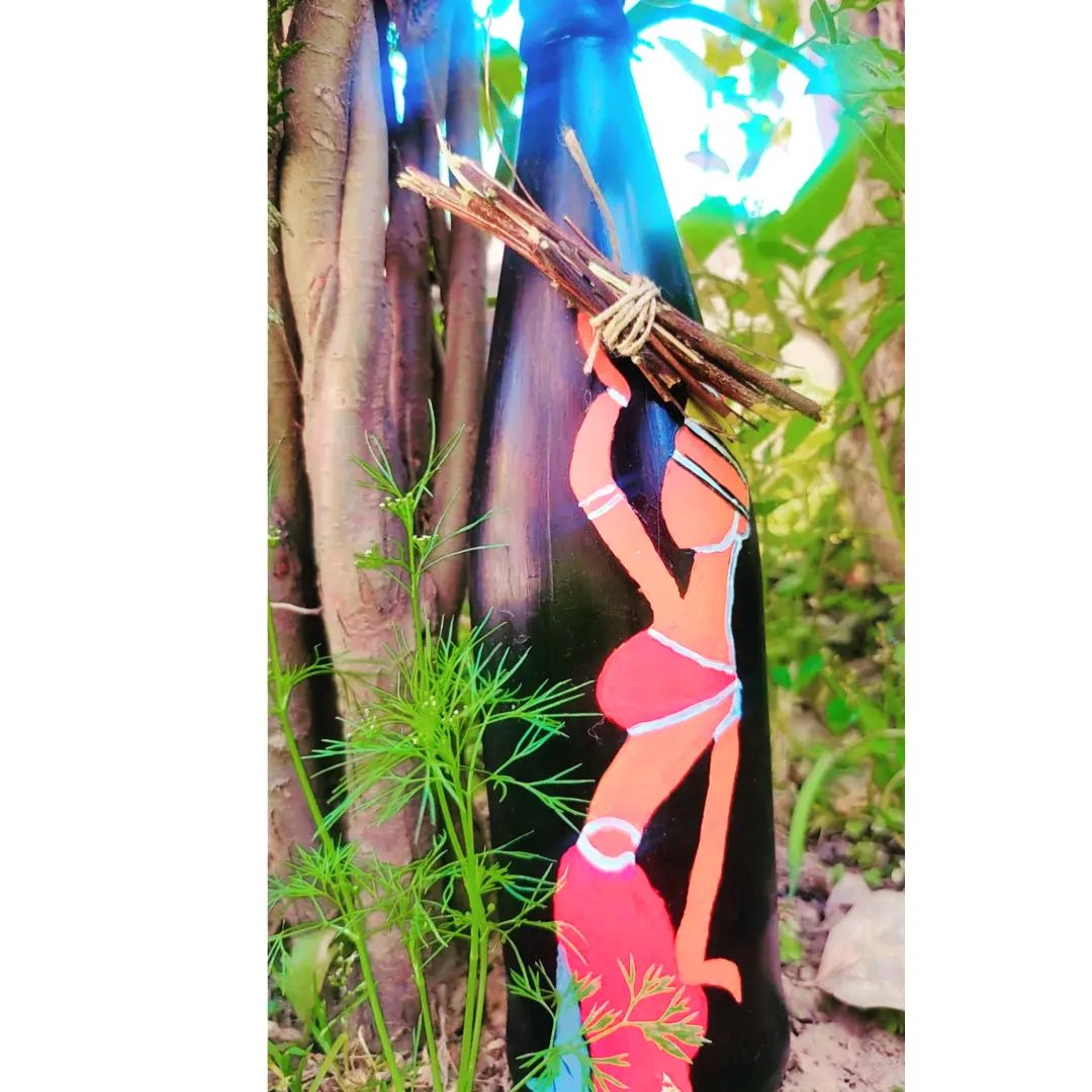 🔥 Rhythm of the Wild – The Tribal Spirit Bottle